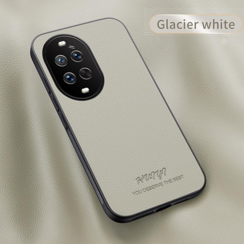 

Кожаный чехол Magsafe для Huawei nova 14 Ultra Pro 5G Магнитный держатель для автомобиля Беспроводная зарядка Силиконовый жесткий чехол для телефона nova14Ultra nova 14 белый