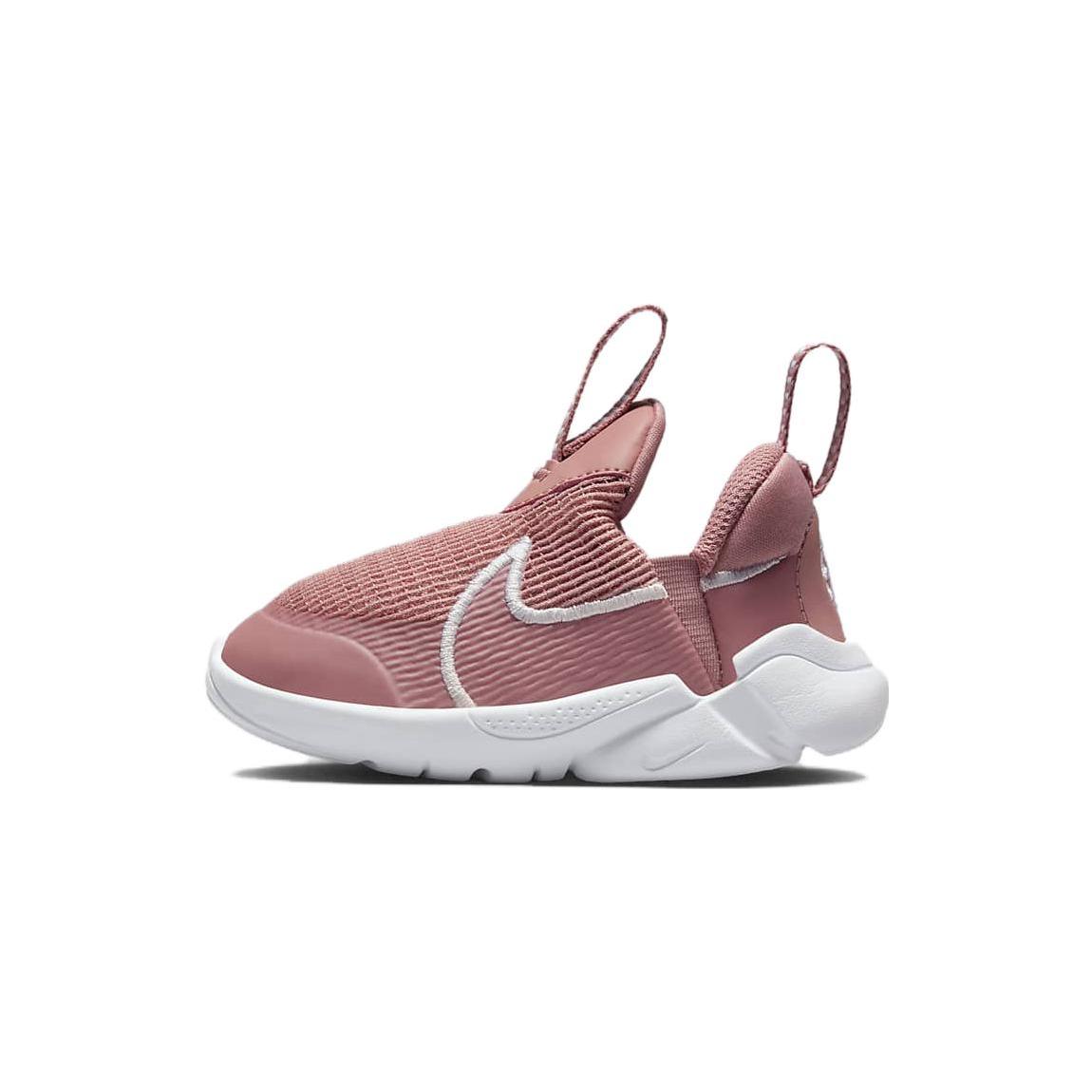 

Nike Flex Plus 2 TD Slip Resistant Anti Kick Low top Toddler Shoes Red Black White Infant And Toddler DV8998-600 25