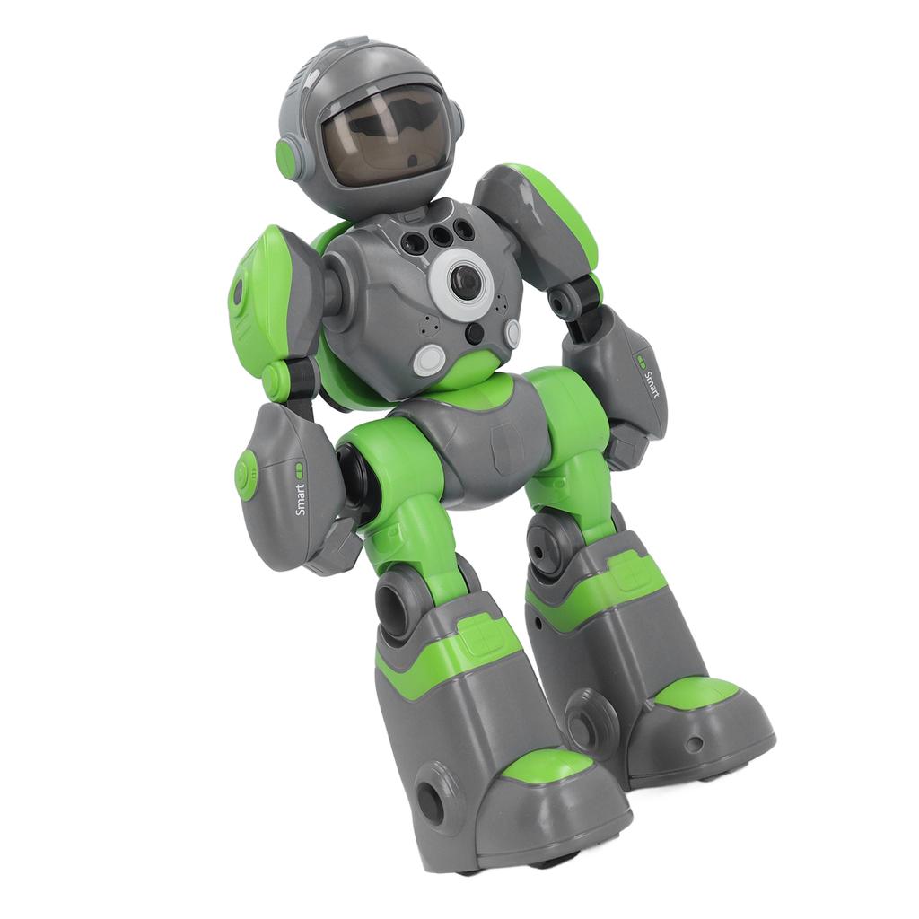 Children Remote Controlled Robot Toy with     Voice Changing Modes Colorful Light Intelligent Programmable Robot