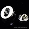 High-Quality Brass English Letter Brooches A-Z for Men & Women – Suit, Jacket, Shirt Badge.