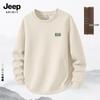 JEEP SPIRIT Men's 2025 Fall American Style Letter Logo Sweatshirt