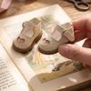 1 pair PU Leather Princess Doll Shoes Mini PU Leather Sandals Toy BJD Doll Shoes  Cotton Doll