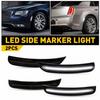 White LED Side Marker Front Lamps Rear Light Bumper For 2015- Chrysler 300 V