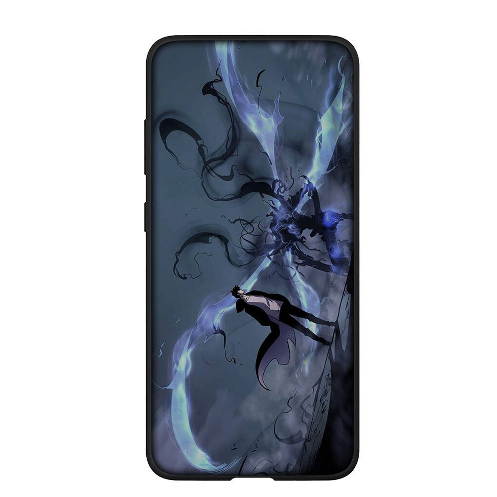 Phone Case for Samsung Galaxy S25 S23 S22 S24 Ultra FE A05 A06 A15 A16 A36 A37 A35 A54 A55 A56 A57 A25 A26 A53 A17 Cartoon Solo Leveling Arise Cover