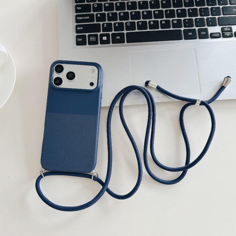 Halsband Lanyard Seil Pünktchen Silikon Handyhülle Für Motorola Moto Edge 70 60 50 Fusion 60S 40 NEO 50 Pro 60 Stylus E15 Hülle