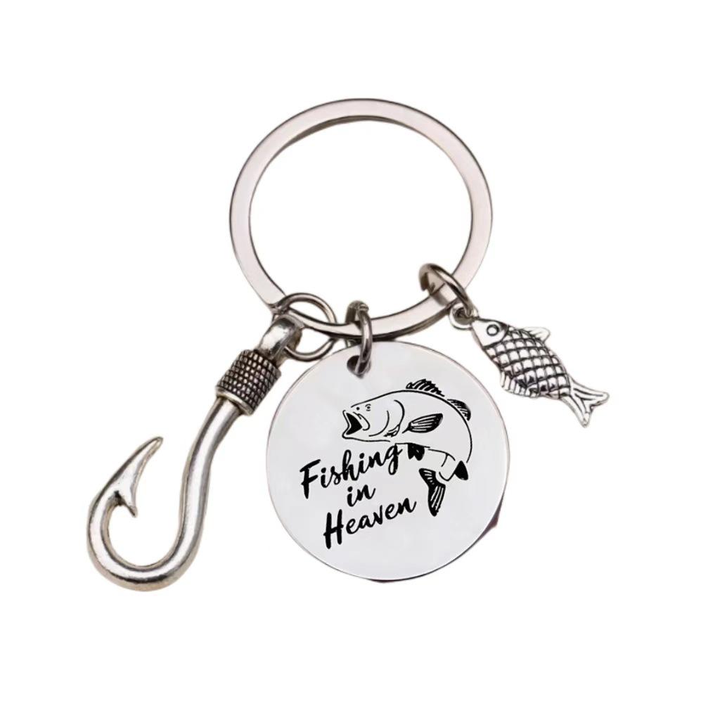 

Stainless Steel Fishing Enthusiast - You re My Best Catch Keychain Gift