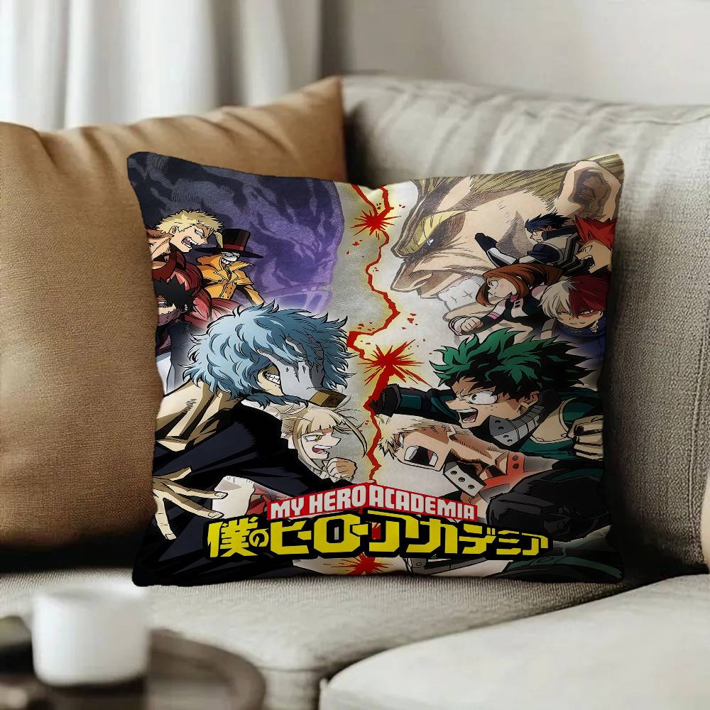Anime MMy Hero Academia Personalized Pillow Cover Kids Bedroom Wild Party Decor Pillowcase kid Birthday shower Gift