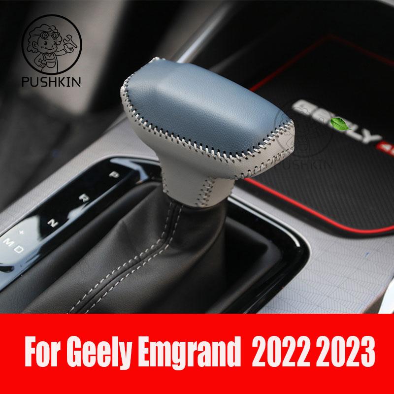 Decorate Fit For Geely Emgrand 4th 2023 2024 2025 Interior Console Armrest Box Gearbox Shift Knob Sleeve Trim Car Accessories