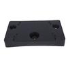 Front Bumper License Plate Frame with Screws LB5 17 85AA Plastic Replacement for     2020-2024 US Version