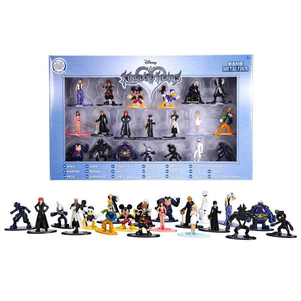 

Kingdom Hearts Nano Metalfigs 20 шт.