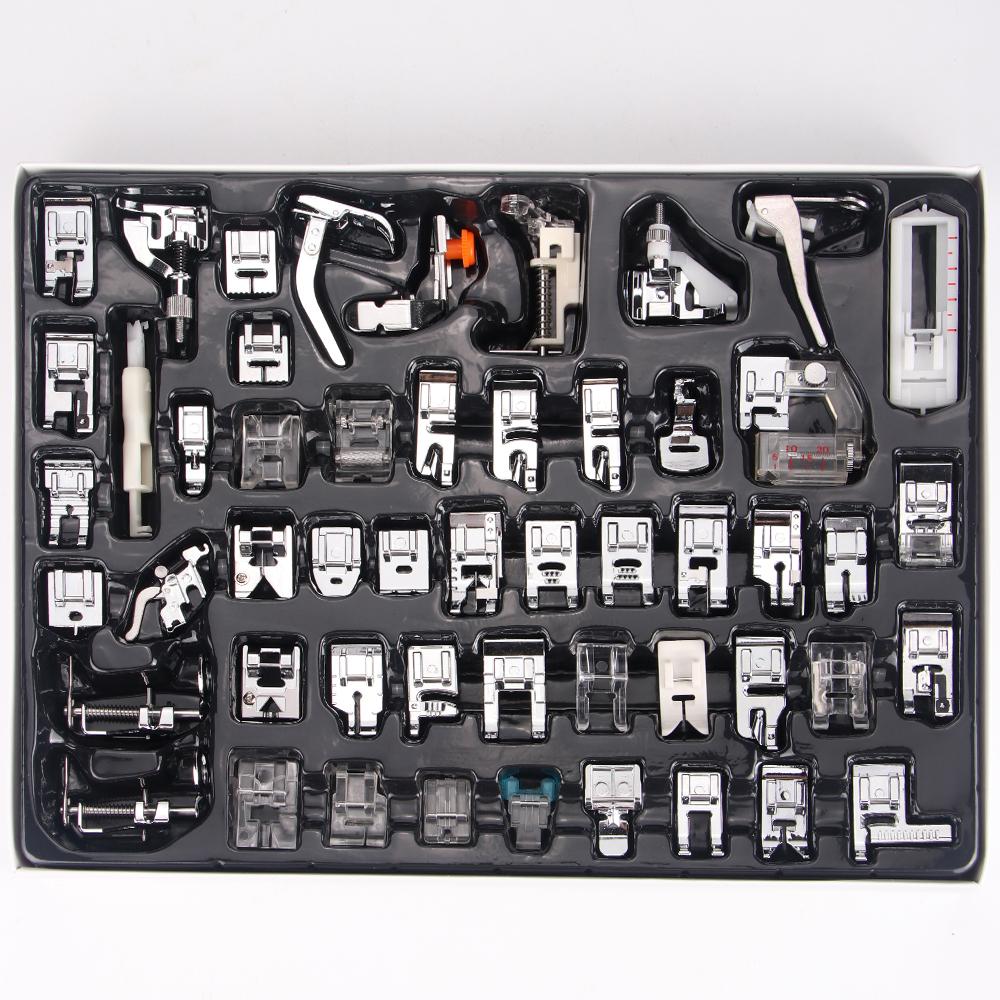 Nähmaschinen-Nähfuß-Set, Kompatibles Ersatz-Stich-Quilting-Nähfuß-Set, Haushalts-Nähmaschinen-Zubehör