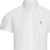 Polo Ralph Lauren Oxford Cloth Solid Color Shirt Women shirts White WMPOSHTNN820-034