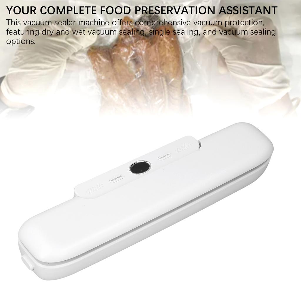 Vacuum Sealer Machine Snack Packaging Freshness Preservation Full Automatic Compact Food Sealer for Home