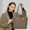 Large-capacity Tote Bag for Women, Genuine Leather, 2025 Spring/summer New Model, High-end Niche Shoulder Bag, Fashionable and Versatile Bucket Bag