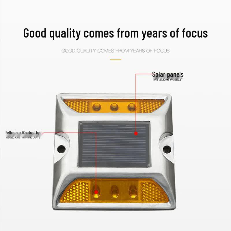 Refletor Rodoviário de Alumínio Fundido Alimentado por Energia Solar