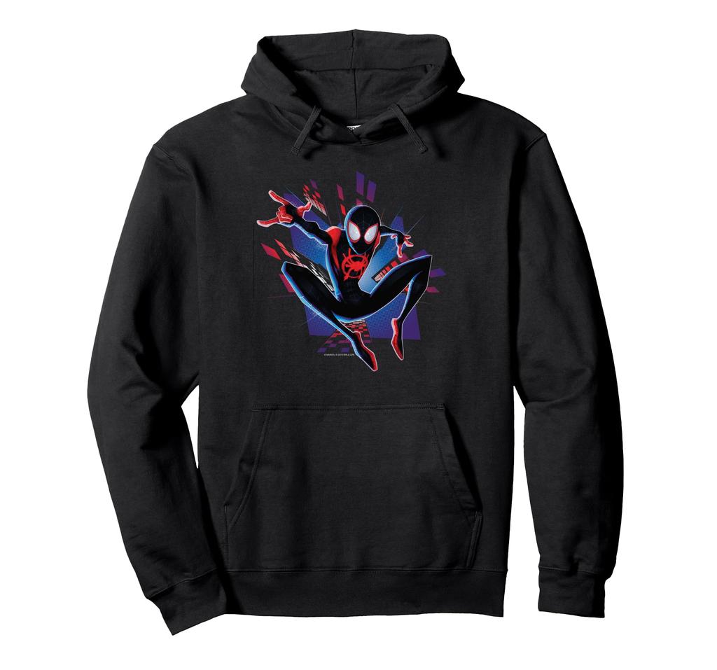 Marvel Spider-Man Into the Spider-Verse Miles City Hoodie