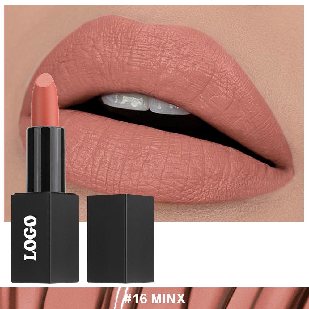 Matte Long-Lasting Non-Stick Lipstick for Cross-Border Beauty