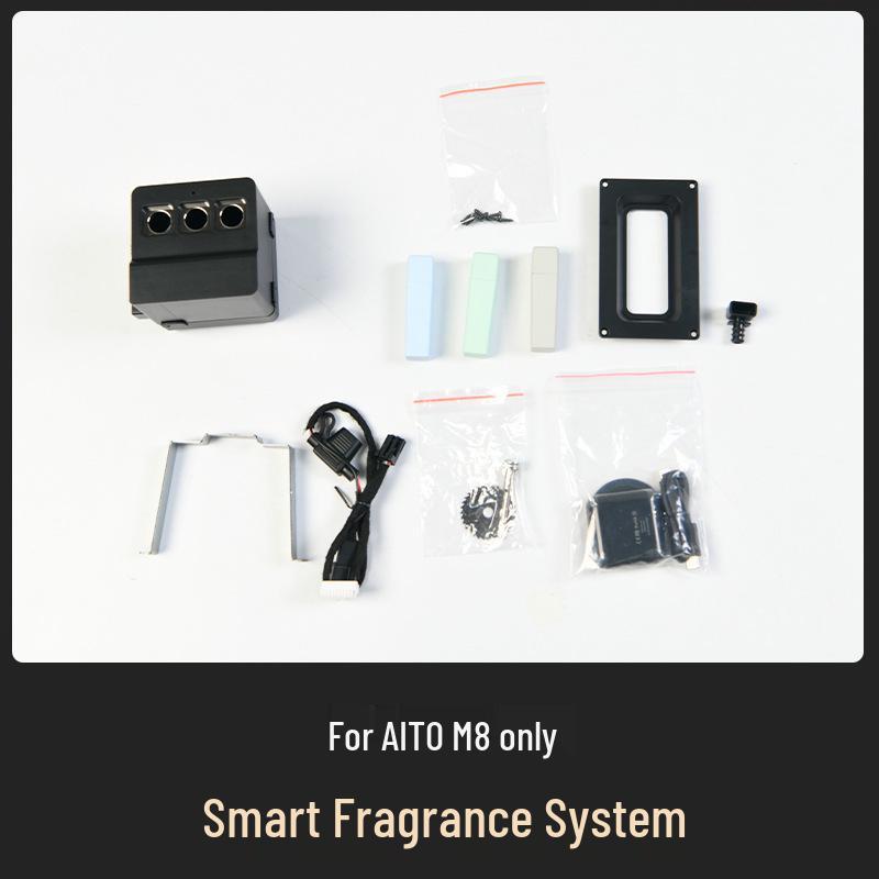 

Negative Ion Car Air Freshener & Deodorizer Smart Fragrance System with 3 Scents