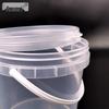 Anserui Transparenter Plastikeimer mit Deckel und Griff