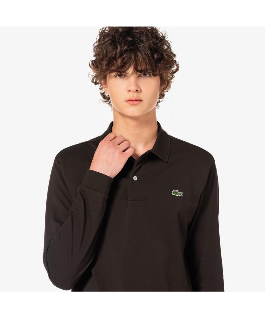 LACOSTE Men'S French Regular Fit Long Sleeve Basic Polo Shirt Ph732E-55N Skb