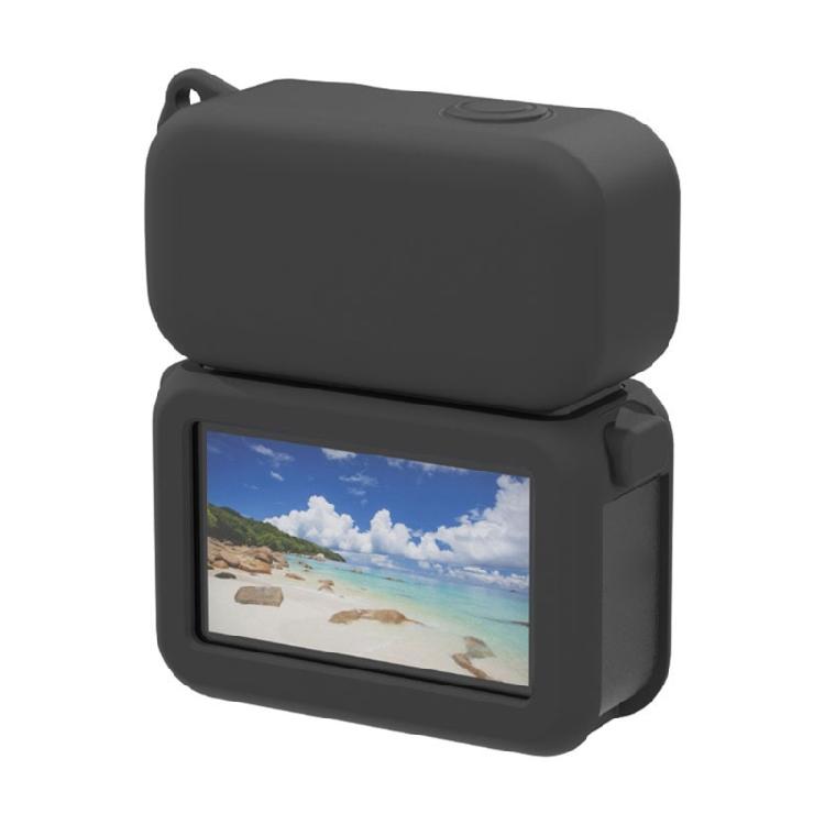 Schutz-Silikonhülle für Kamerageräte Staubdichtes Design Mit abnehmbarer Objektivabdeckung