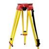 Aluminiowy statyw trójnożny do automatycznego poziomowania, teodolitu, sprzętu do poziomowania całkowitego, pojedyncza powłoka, kolor - żółty/rozmiar - standardowy