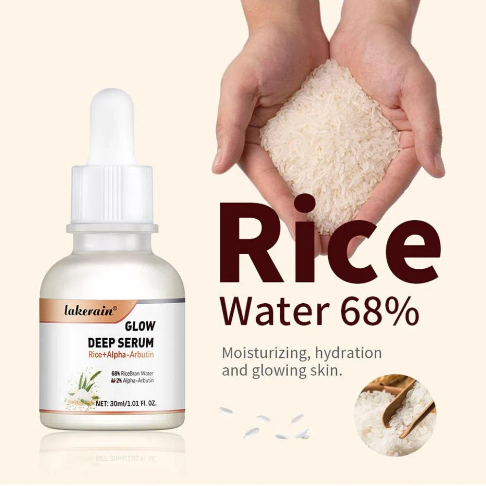 Rice Arbutin Essence 30ml Brightens Skin And Reduces Dark Spots Facial Essence