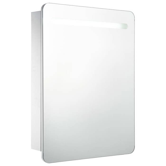 VidaXL LED Mirror Bathroom Cabinet 60x11x80 Cm 285118