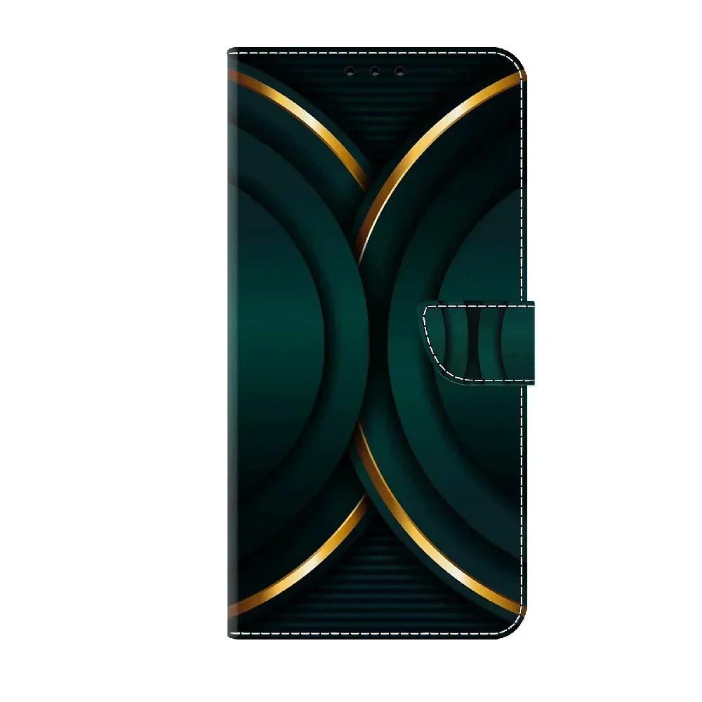 Magnetic Leather Funda For Samsung Galaxy S24 Ultra S23 Plus S22 S21 S20 FE Butterfly Flower Painted Card Slots Flip Phone Cover