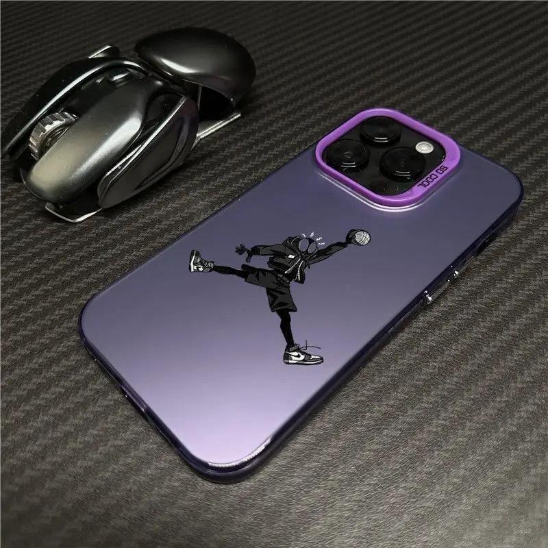 Basketball Spider iPhone 17 Pro Handyhülle 16/15/14/13 Laser 12 Apple 11Xs Max/Plus