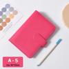 Macaron Minimalist Loose-Leaf Notebooks: A5, A6 Travel, and A7 Pocket Korean Creative Stationery Budget Books