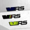 3D Auto Metall VRS Abzeichen Auto Lenkrad Emblem Aufkleber LOGO Dekor Für Skoda Elroq Enyaq Superb Octavia Karoq Kamiq Fabia Yeti