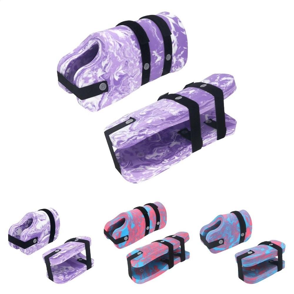 1Pair Adjustable Ankle Flotation Cuffs EVA Foam Flotation Sleeve for Pool Exercise