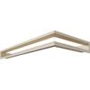 Vent Cover LUFT corner left 80x40x9 cream