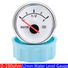 New Red Light 2" 52MM Water Level Gauge+Water Level Sensor 100~600mm for Car Boat Motor 0-190 Ohm Water Tank Meter 12V24V