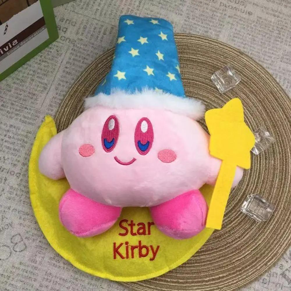 Anime Kirby Λούτρινα Παιχνίδια Kawaii Cute Pink Peluche Cartoon Μαλακή γεμιστή κούκλα ζώων Χνουδωτό μαξιλάρι Διακόσμηση δωματίου στο σπίτι Δώρο γενεθλίων Παιδί