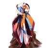 90*90cm Luxury Square Silk Scarf Women Print Scarves Satin Shawl Wrap Hijab Female Headband Bandana Foulard Neckerchief