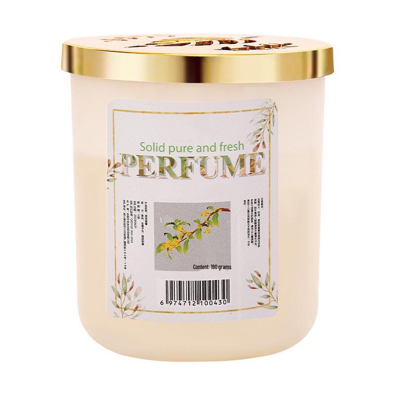 Long-Lasting Solid Aroma Balm for Car, Room, and Toilet