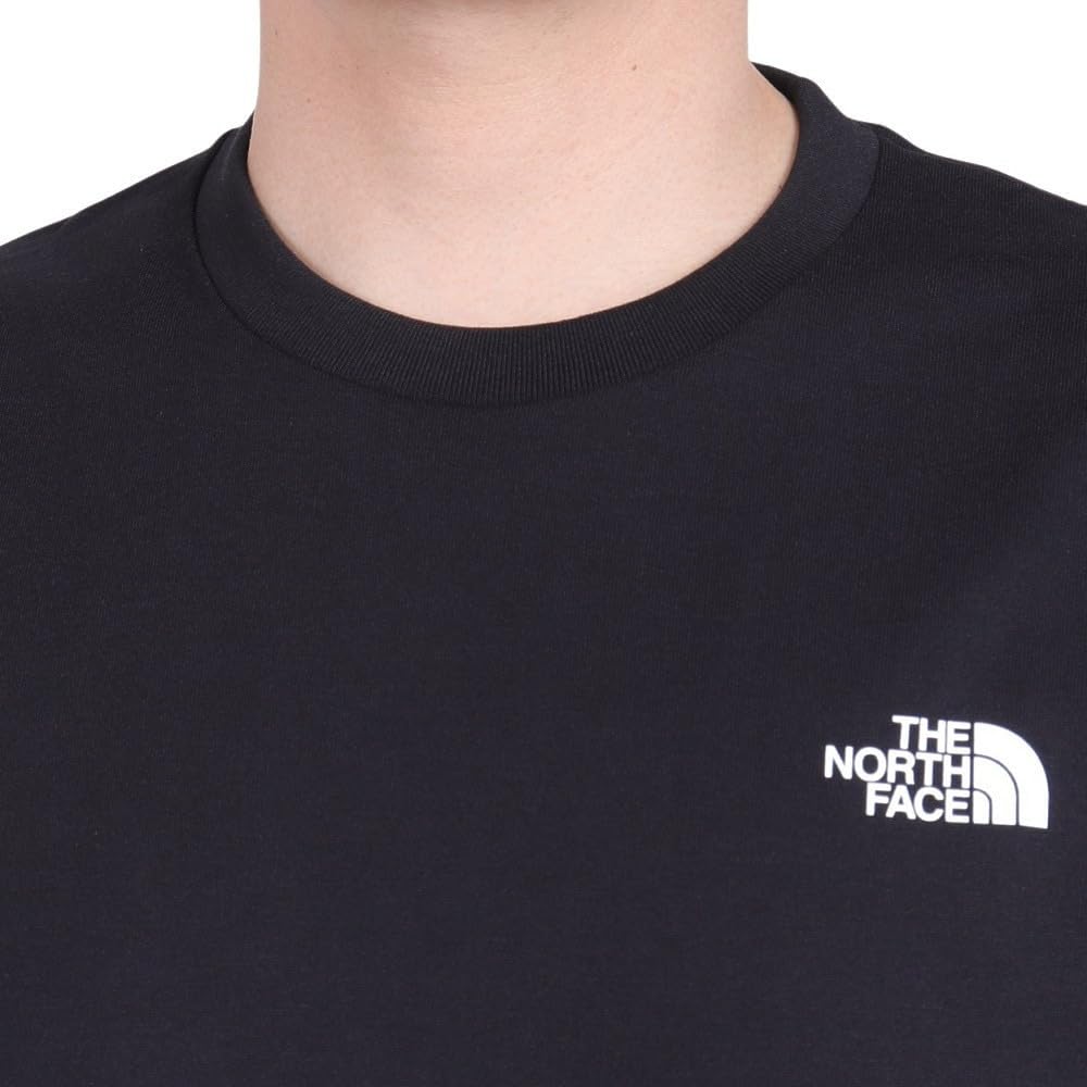 The North Face NT32446 Short Sleeve Bandana Square Logo Size L Tee, Black,