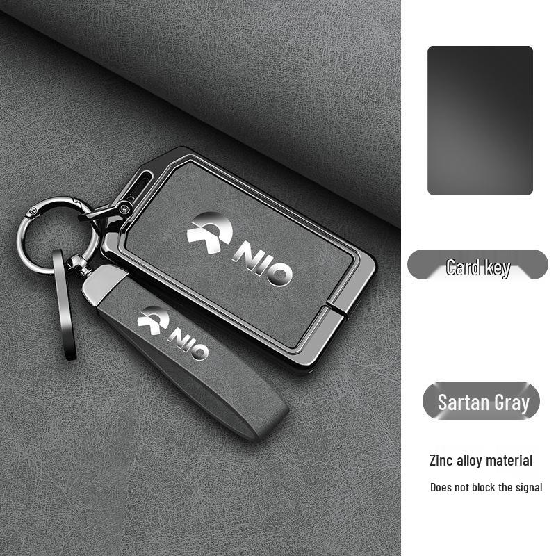 NIO Key Case: High-End Protective Shell for ES6, ES8, EC6 with NFC Card Compatibility.