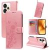 For Realme 15 Pro 5G/Realme 15 5G Leather Case Butterfly Floral Imprint Wallet Stand Cover