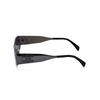 Celine Logo Design Metal Square Sunglasses Men Sunglasses Black CL40325U14A