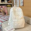 Schoolbag Large-capacity Schoolbag Female New Junior High School Student College Student High-value Star Backpack Versatile Leisure Travel Backpack