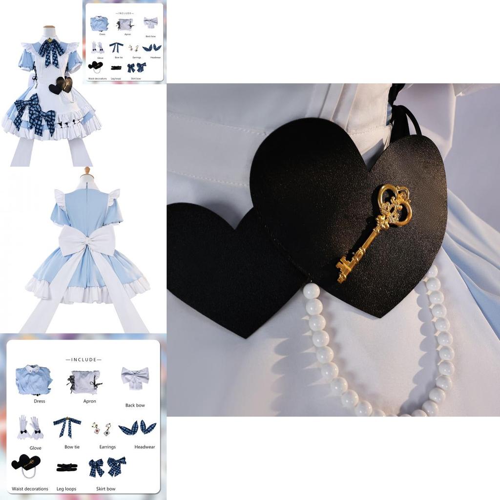 Lovelive Cosplay Outfit With White Thigh Socks For Game Role Play