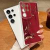 Colorful Marble Pattern Clear Phone Case For Samsung Galaxy A57 A37 A17 A56 A36 A55 A35 A26 A16 A25 A15 A54 Soft Silicone Cover