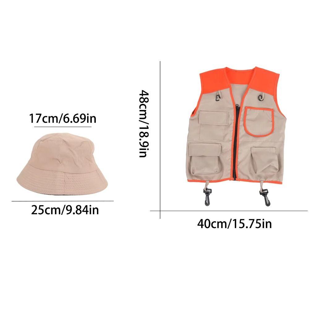 Summer Clothing Outdoor Adventure Kit Tool Clothing Pretend Play Costumes Outdoor Adventure