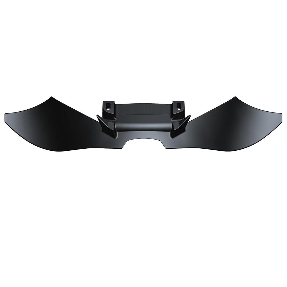 For YAMAHA R7 2022-2025 Motorcycle Beak Winglet Downforce Naked ABS Plastic Frontal Spoilers Front Lower Lip Spoiler Fixed Wing