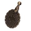 2pcs Metal Material Yarn Cutter Pendant Round Shape Quick Cutting Thread Cutter Pendant Safe Design Portable Size