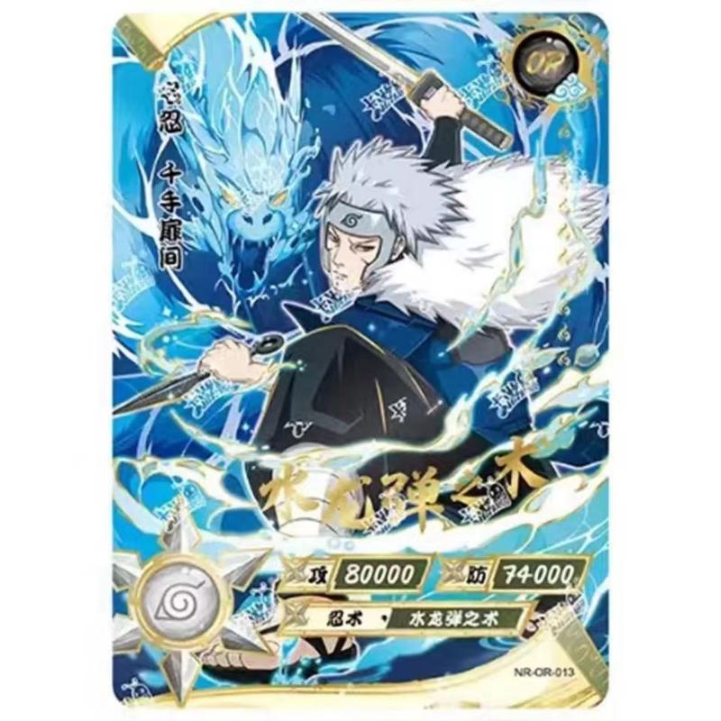 KAYOU Genuine Naruto OR Cards 1-37 Series Uchiha Sasuke Haruno Sakura Uzumaki Naruto Orochimaru Anime Collection Card Toys Gifts