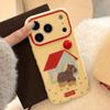 Hongri Pony Mobile Phone Case Iphone17promax Is Suitable for Apple 16 Three-dimensional Cartoon 15 National Style 13 Soft Cover 11